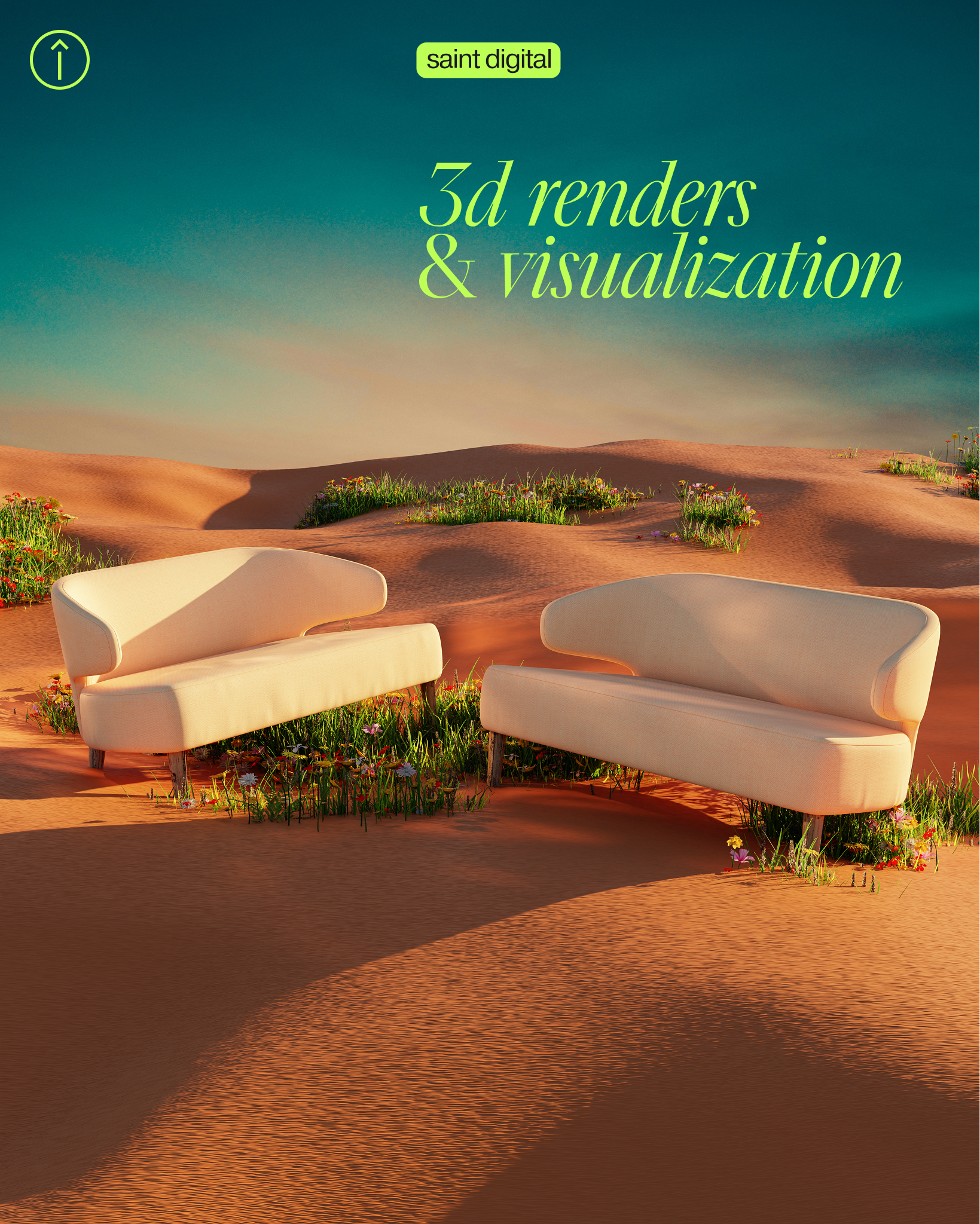 Creative renders and visualisation